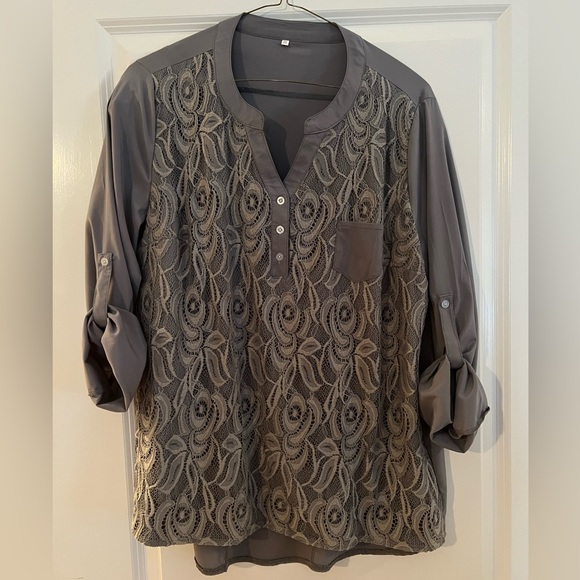 Women’s beautiful top Grey XXL - Picture 1 of 4